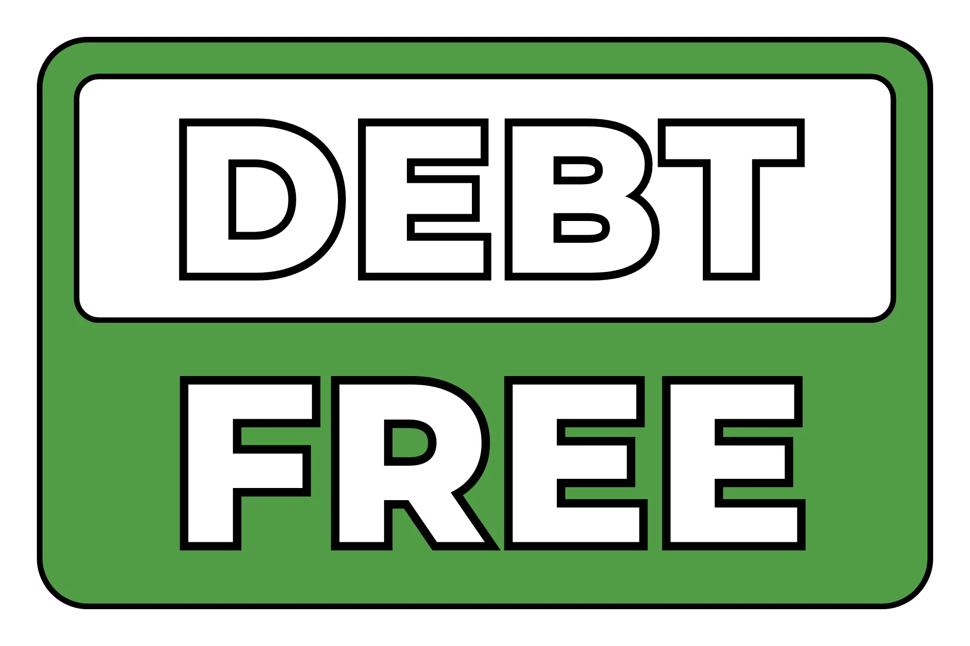 Debt-free